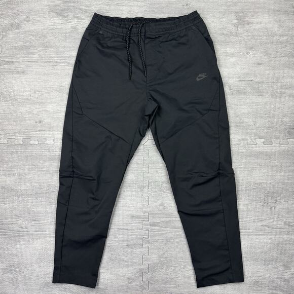 Nike Tech Sportswear Essential Unlined Commuter Pants DH4224-010 Mens Large EUC - Picture 1 of 10